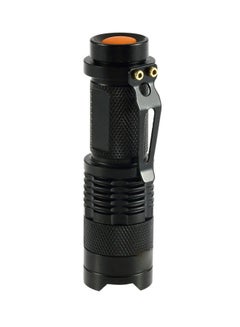 Generic Portable LED Flashlight Black 