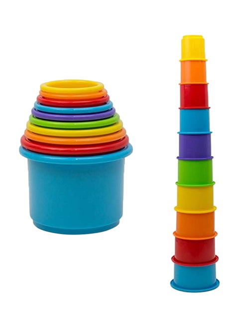 10 Piece Stacking Cups Set