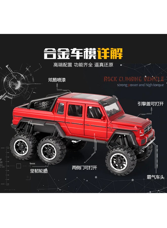 ZXZ G63 Jeep Metal Alloy Car Multicolour 19x8.7x9cm - Image 4