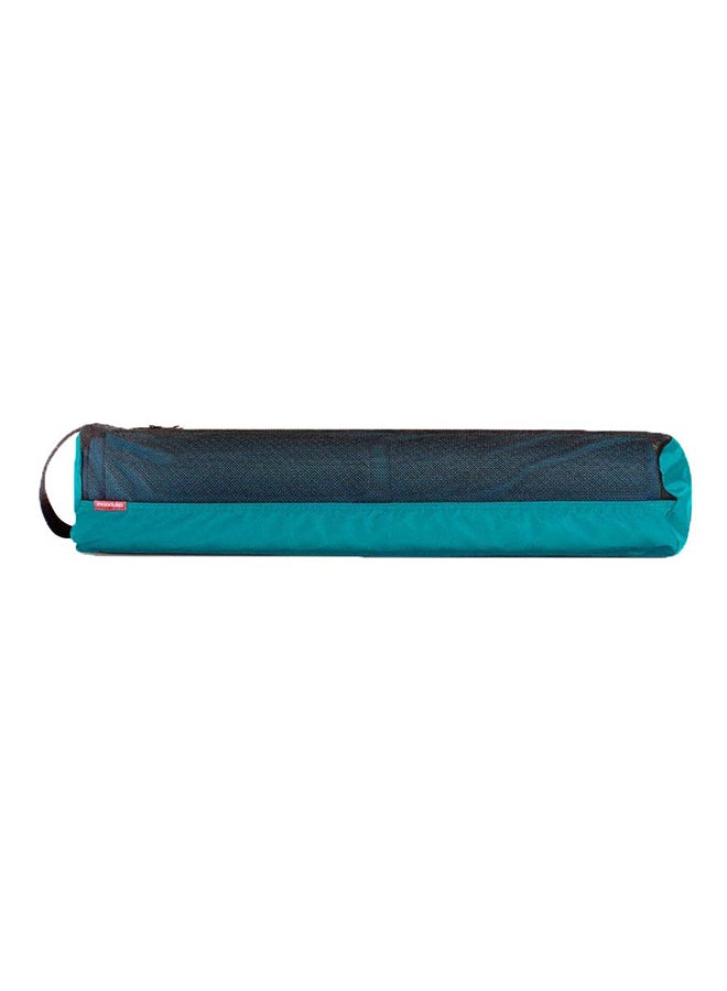Manduka Breathe Easy Yoga Mat Carrier Bag Blue/Black 24 x 45cm  - Image 1