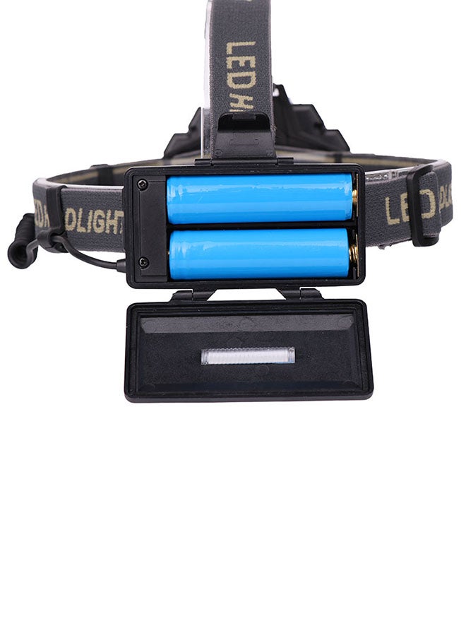 SAO - Head Flashlight With 8 LED Set Black/Yellow - Image 1