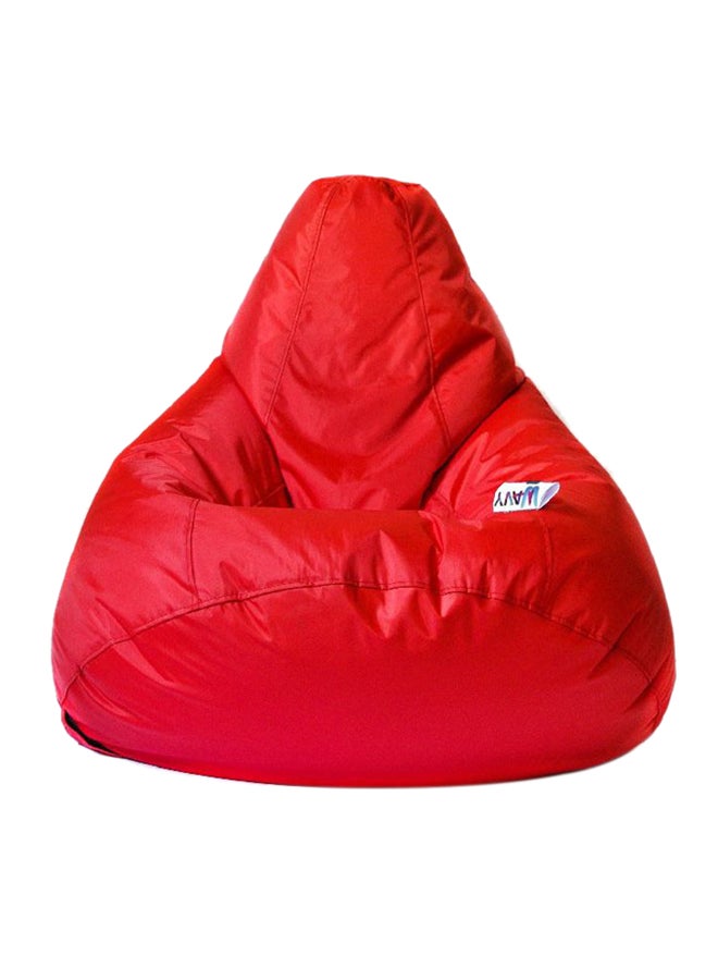 Leather Bean Bag Red 115x85cm - v1547103610/N20162273A_1