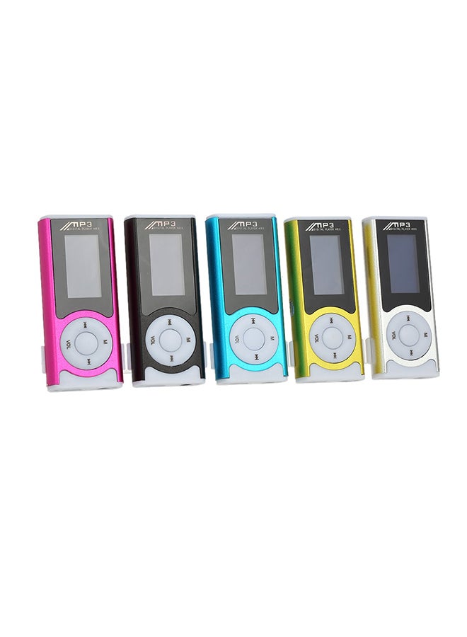 Mini Clip MP3 Digital Music Player V4248YGR Yellow - Image 4