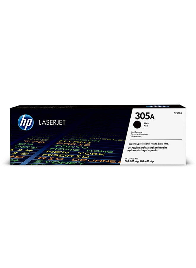 HP - 305A Ce410A LaserJet Toner Cartridge Black - Image 1