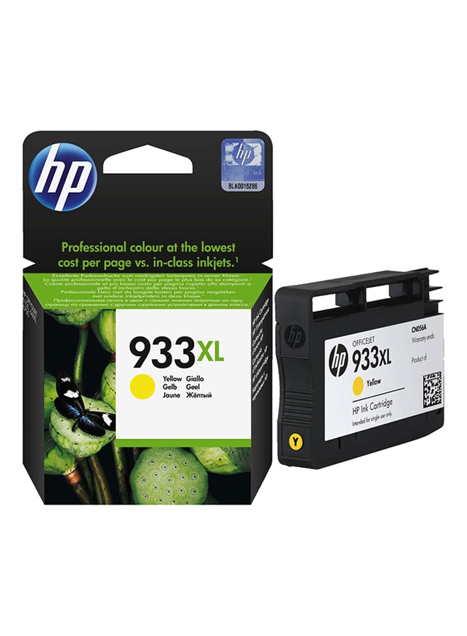 HP 932Xl High Yield Ink Cartridge Yellow  - Image 1