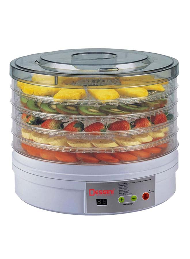 ديسيني مجفّف طعام يوضع على سطح الطاولة بقدرة 245 وات 245.0 W 2000 أبيض