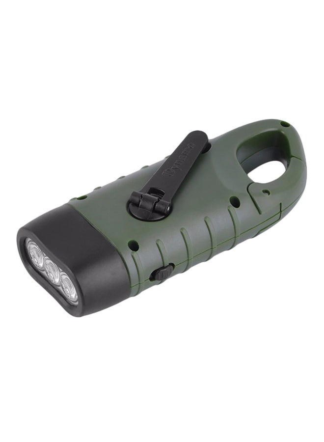 أوتاد مصباح يدوي بدعامة مكون من 3 مصابيح LED يعمل بالطاقة الشمسية أسود/ أخضر عسكري - Image 4