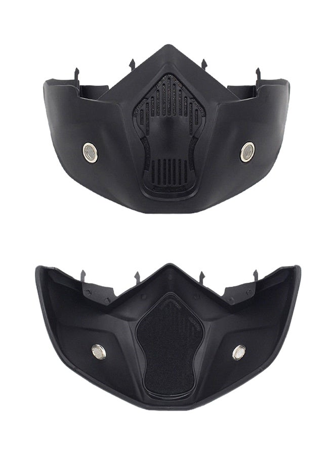 Generic - Motorcycle Face Mask With Glasses - Image 1