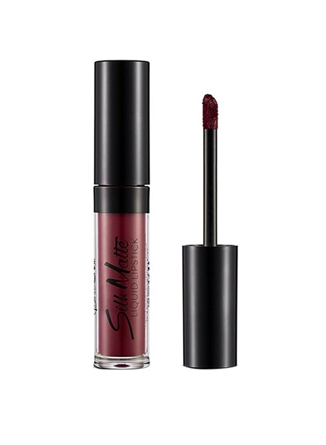 flormar Silk Matte Liquid Lipstick 08 Dark Violet - Image 1