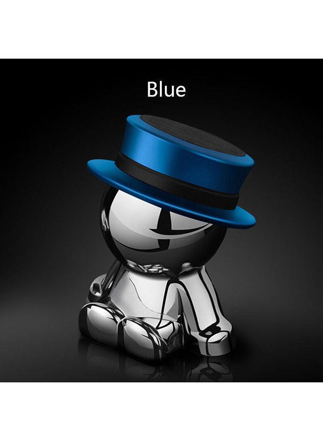 E-FOUR - Cute Cap Boy Doll 360 Magnetic Car Phone Holder Blue - Image 1