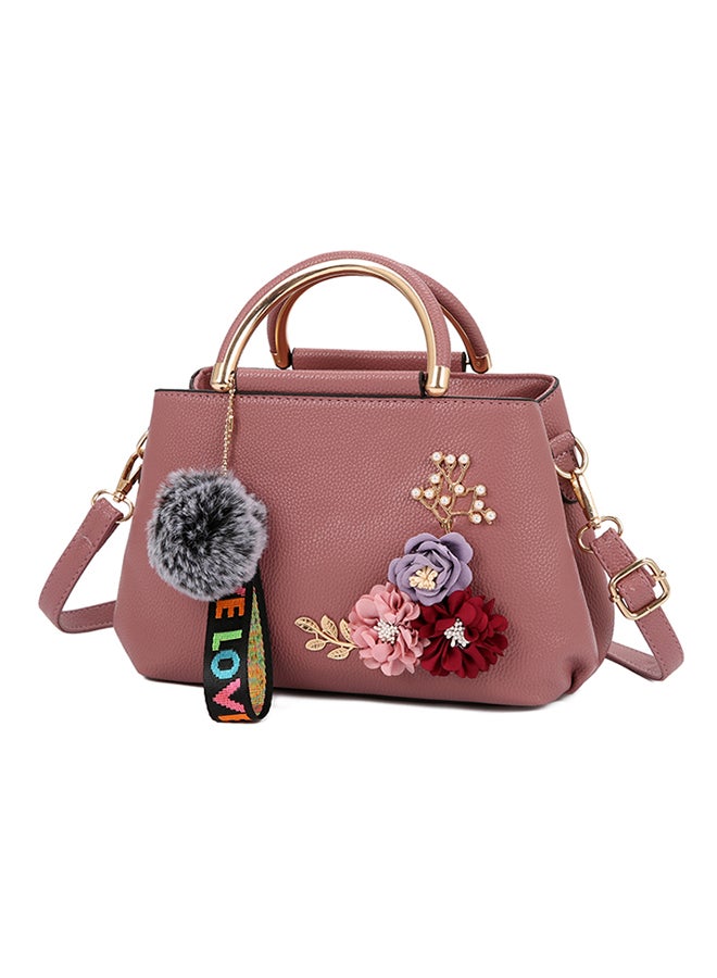 Unique Accent Crossbody Bag Pink - Image 2