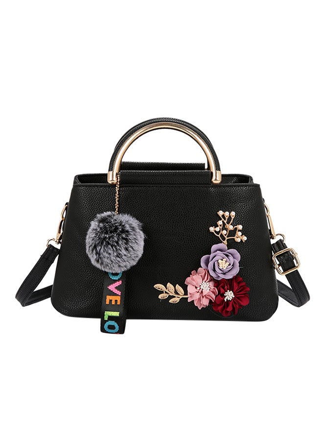 Unique Accent Crossbody Bag Black - Image 1