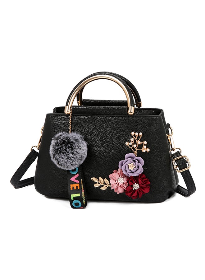 Unique Accent Crossbody Bag Black - Image 2