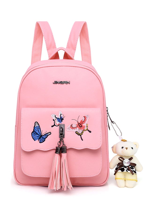 4-Piece Composite Bag Set Pink - Image 2