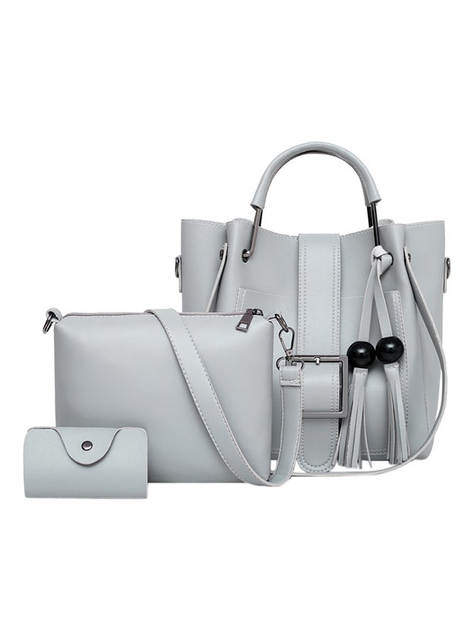 3-Piece Composite Bag Set Grey - Image 1