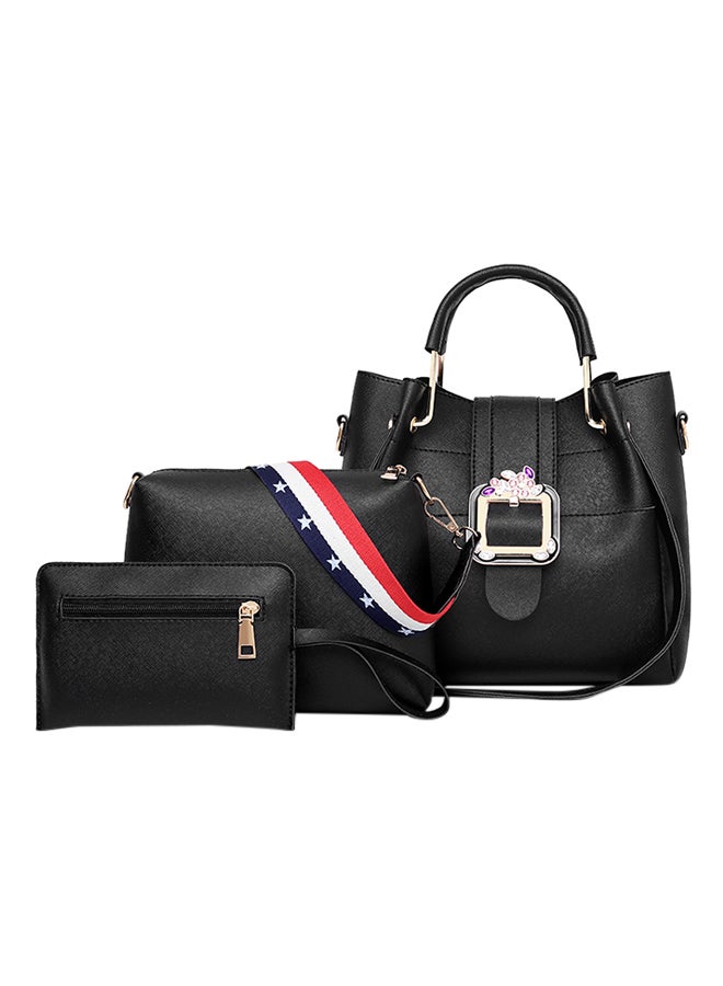 3-Piece Composite Bag Set Black  - Image 1