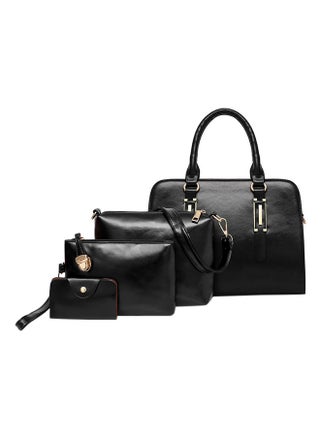 4-Piece Composite Bag Set Black - v1547196334/N20029584A_1