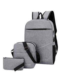 3-Piece Composite Bag Set Grey