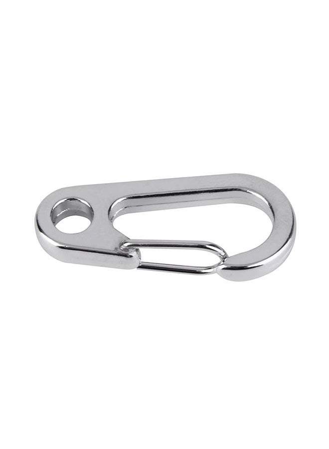 5-Piece Stainless Steel Key Chain Silver  - Image 1