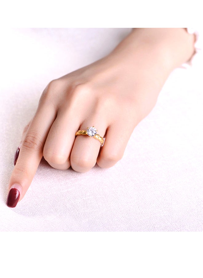 Sharpdo Rhinestone Studded Ring - Image 4