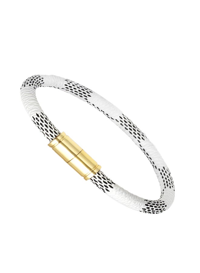 Sharpdo Woven Leather Rope Bracelet - Image 2