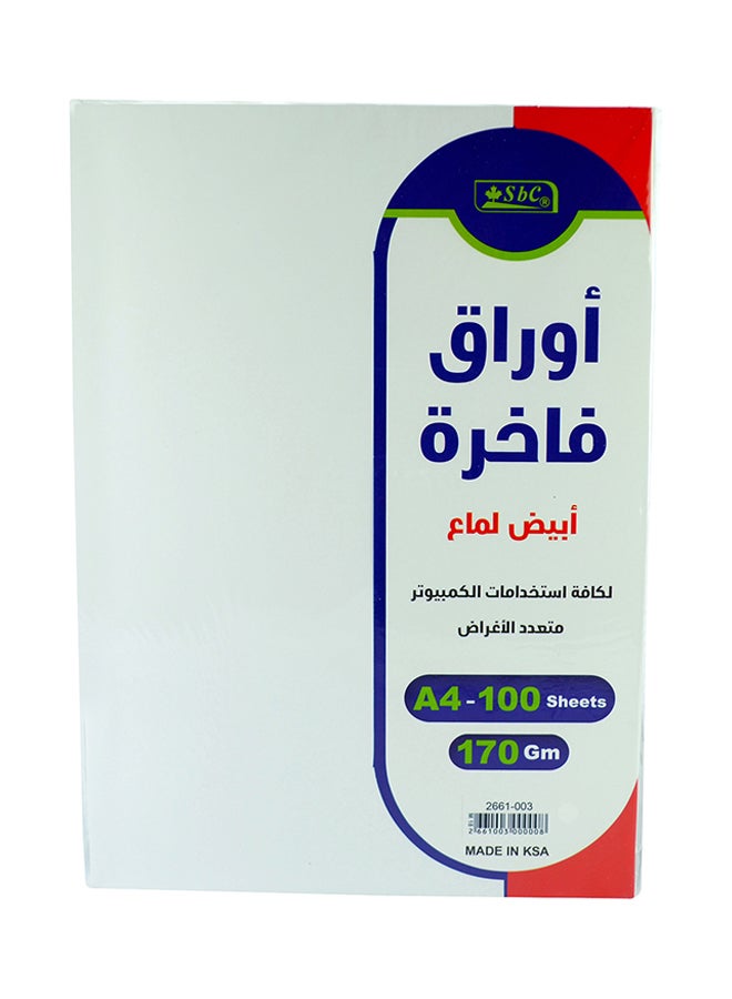 SBC - 100-Piece A4 Papers - Image 1