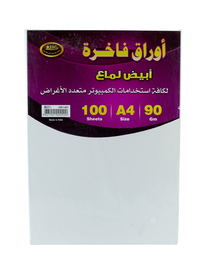 SBC - 100-Sheet A4 Paper - Image 1