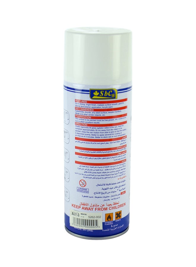 Spray Paint White 400ml - v1547196787/N20152721A_2