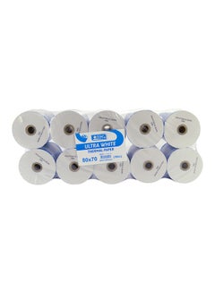 SBC Pack Of 10 Thermal Roll Paper  - Image 1