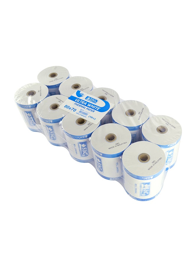 اس بي سي لفّات ورق حراري من 10 قطع - Image 3