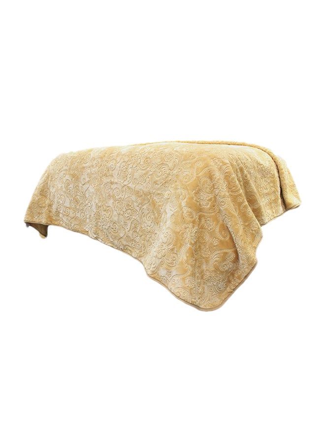 REGAL IN HOUSE Soft Winter Blanket Acrylic Beige 220X160cm 