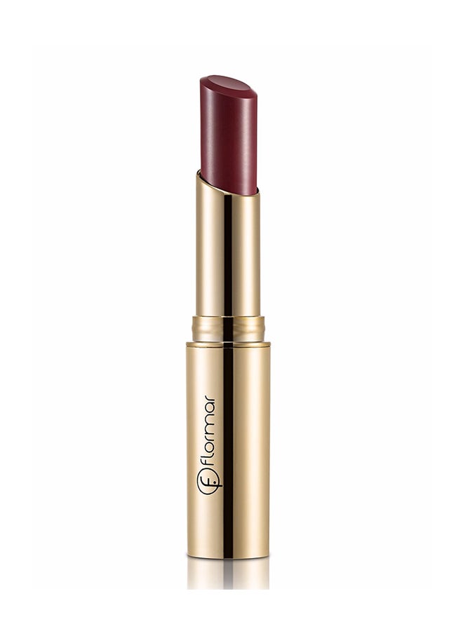 flormar Deluxe Cashmere Lipstick 26 Burgundy Red - Image 2