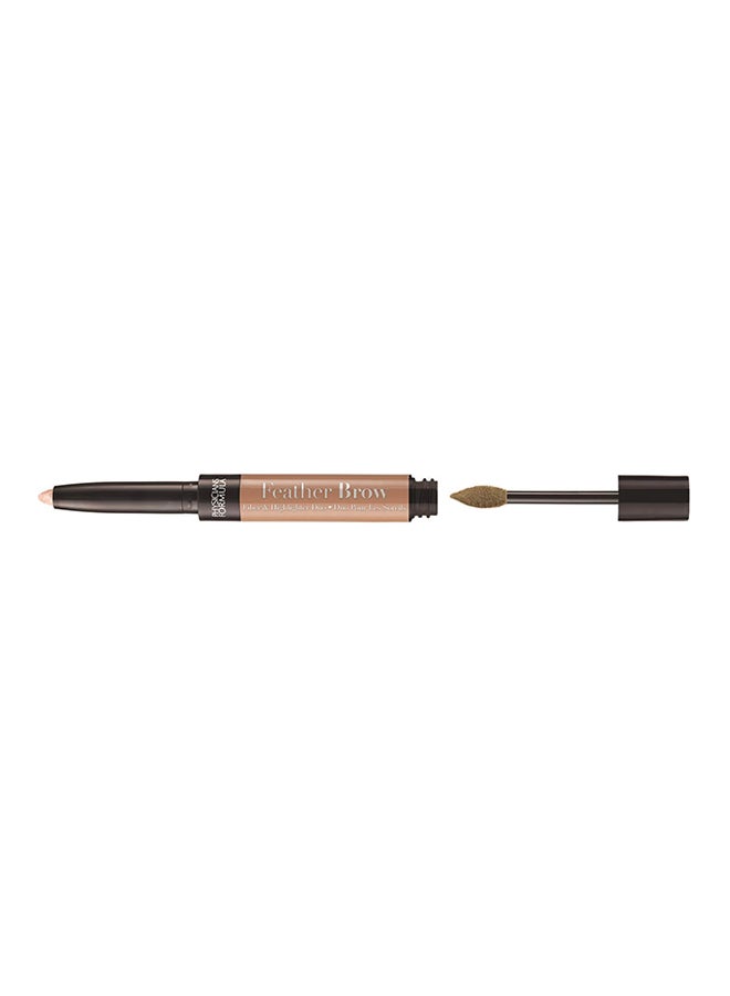 Physicians Formula Feather Brow Fiber And Highlighter Duo Brunette - Image 2