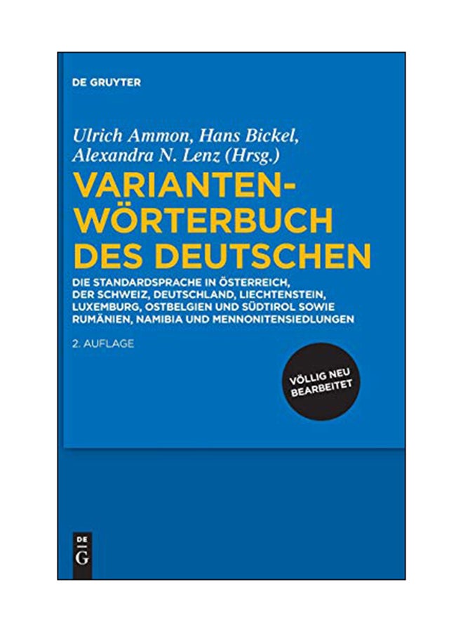 null - Variant Dictionary Of The German hardcover english - 26 Oct 2016 - Image 1