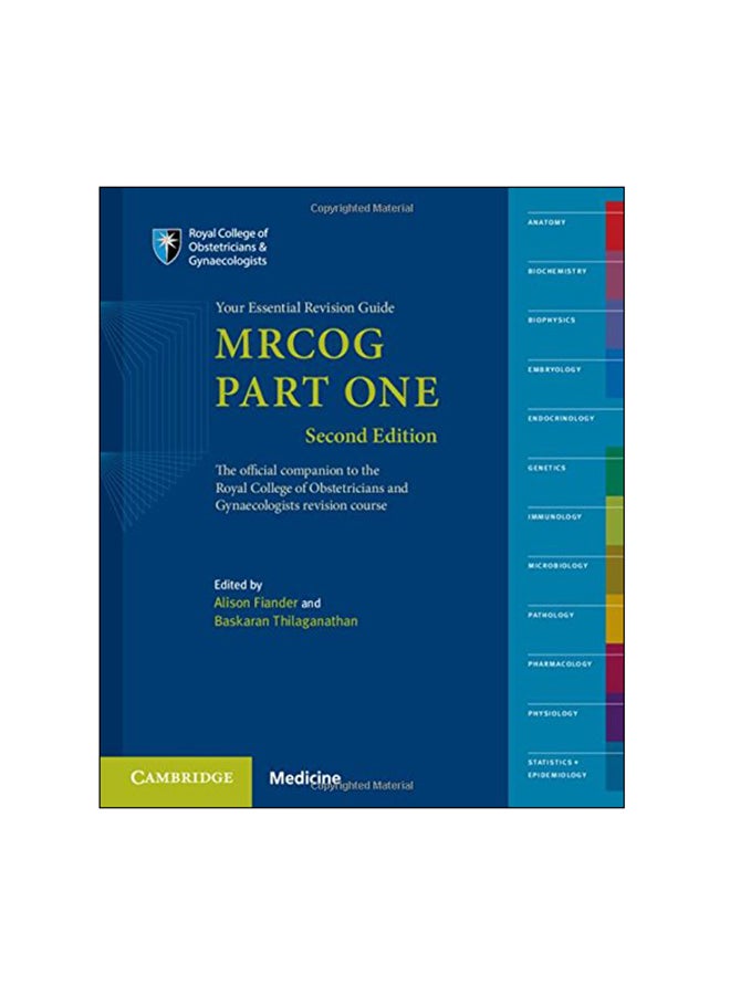 MRCOG Part One: Your Essential Revision Guide Paperback English by Alison Fiander - 42735 - v1547205309/N20210995A_1