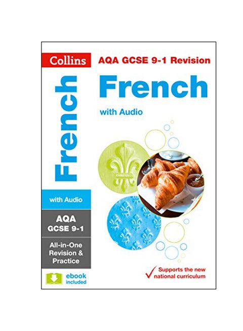 AQA GCSE 9-1 Revision French With Audio Paperback English by Collins GCSE - 42670