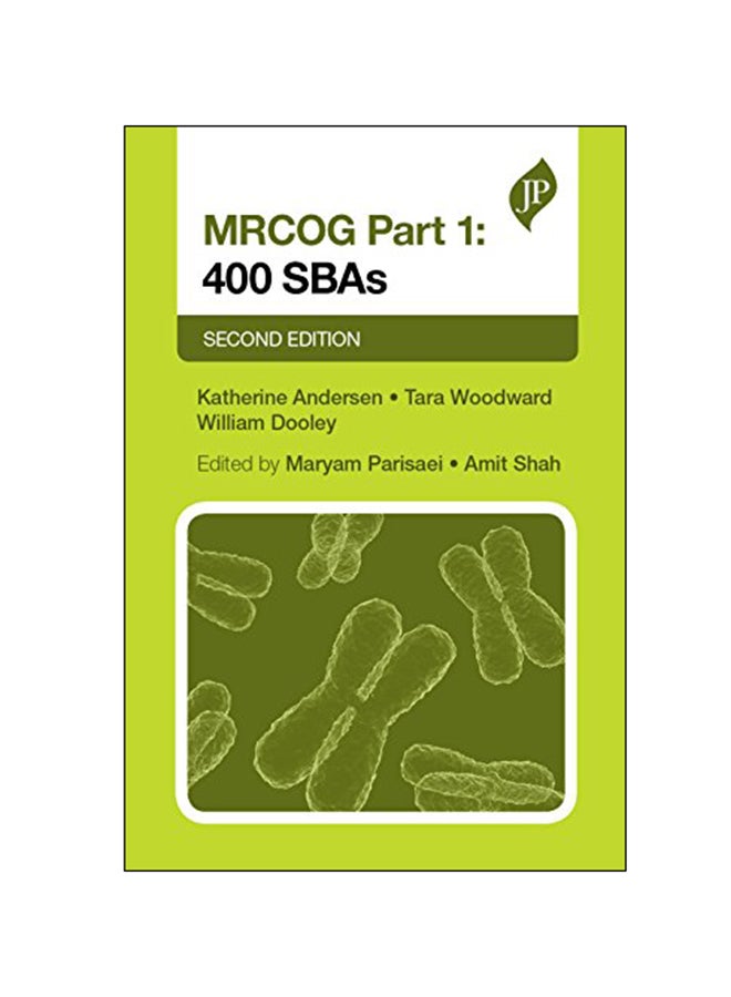 MRCOG Part 1: 400 SBAs Paperback English by Katherine Anderson - 30 Jun 2017 