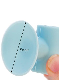 Generic Self Adhesive Wall Protector Door Knob Blue 4.5x3.8x1.75cm  - Image 3