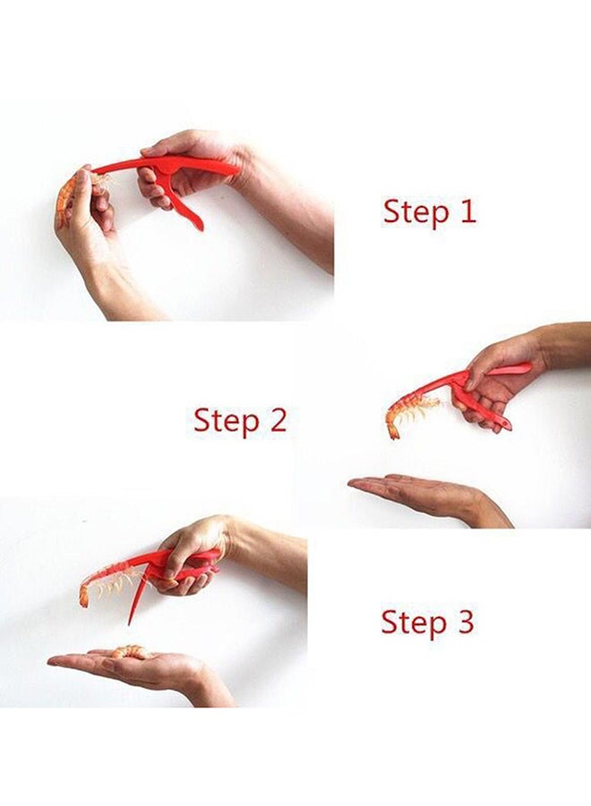 Peel Shrimp Tool Red 18x10x2cm - Image 3