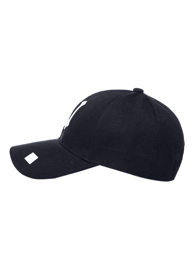Generic - Embroidered Hip Hop Snapback Cap Black - Image 1