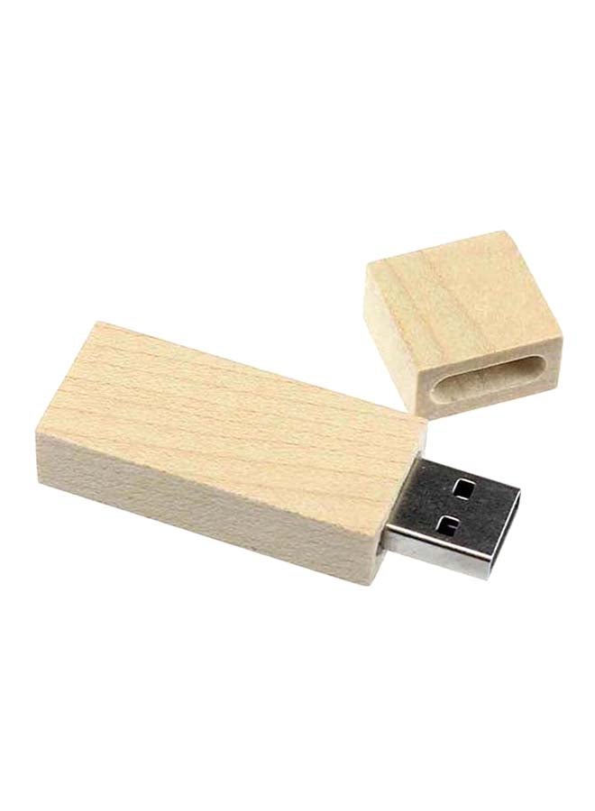 Wooden USB 2.0 Flash Drive 4 GB - Image 1
