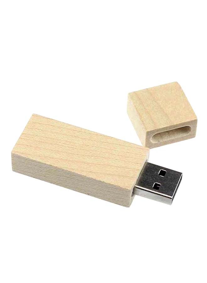 Wooden USB 2.0 Flash Drive 16 GB - Image 1