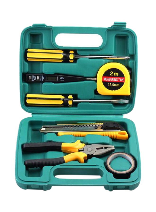 Cyber - 8-Piece Repairing Tool Set With Case Green - Image 1