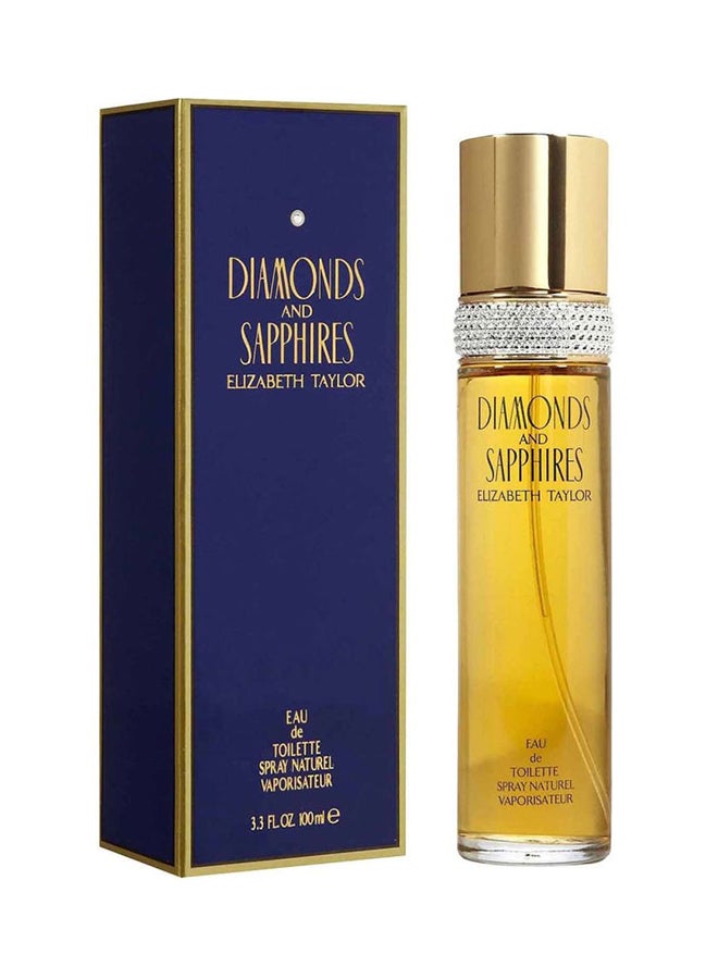 Elizabeth Taylor Diamonds And Sapphires EDT 100ml - Image 3