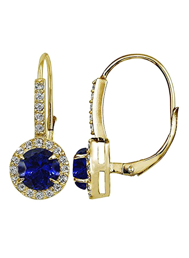 Ice Gems - 925 Sterling Silver Stone Studded Earrings - Image 1