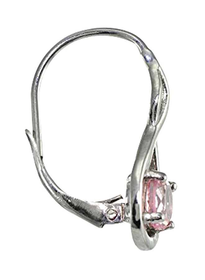 Ice Gems 925 Sterling Silver Tourmaline Studded Earrings - Image 2