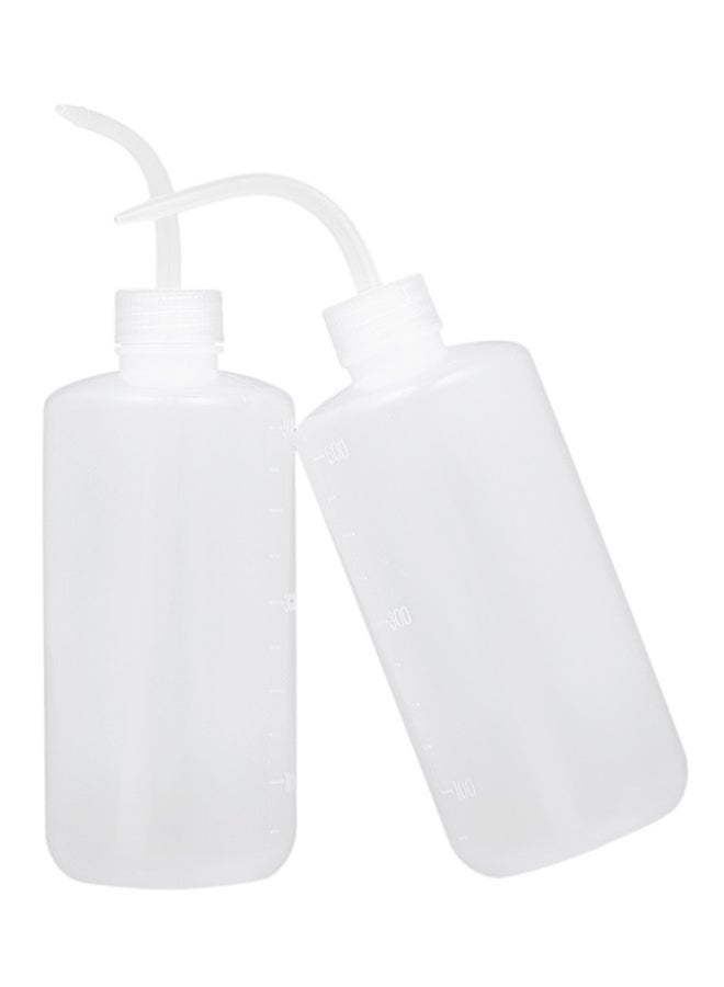 Generic 2-Piece Tattoo Wash Bottle White  - Image 2
