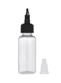 Generic 10-Piece Empty Tattoo Ink Bottles Clear/Black  - Image 3