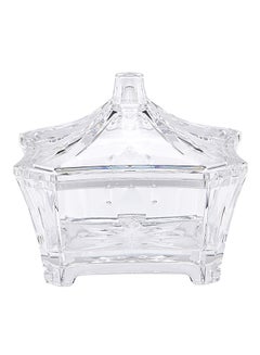 AZAD Tent Shaped Candy Bowl With Lid Clear 26cm  - Image 2