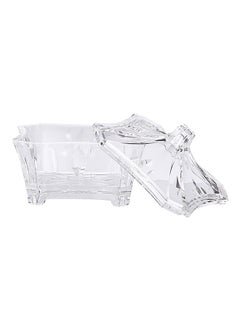 AZAD Tent Shaped Candy Bowl With Lid Clear 26cm  - Image 3